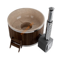 Купель Polarspa ECOLINE LIGHT 195 HOT термососна темная Купель Polarspa ECOLINE LIGHT 195 HOT термососна темная