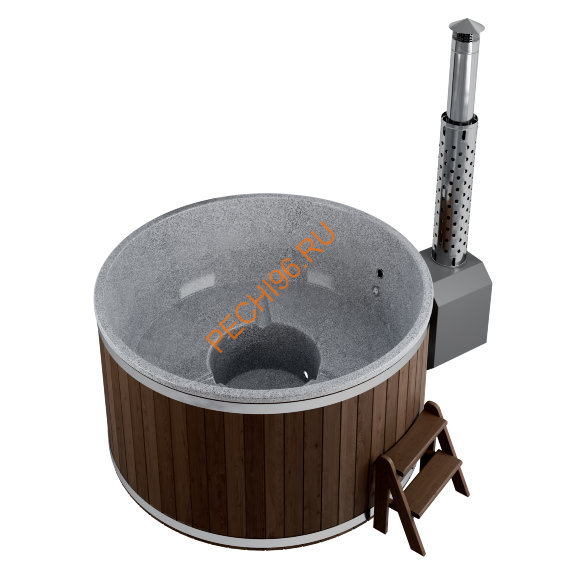 Купель Polarspa ECOLINE LIGHT 195 HOT термососна темная