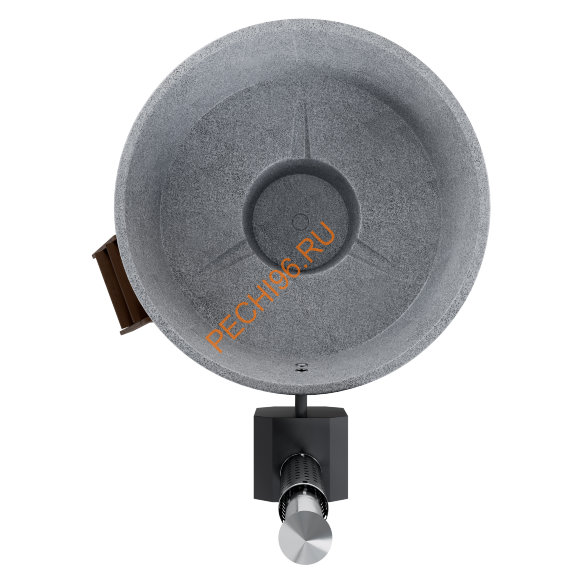 Купель Polarspa ECOLINE LIGHT 195 HOT термососна темная