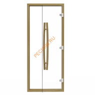 Дверь стеклянная Sawo «прозрачная» 741-4SCD-1 7/19, коробка кедр, с порогом Дверь стеклянная Sawo «прозрачная» 741-4SCD-1 7/19, коробка кедр, с порогом