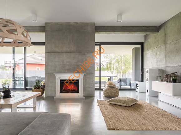 Электрокамин Electrolux Sphere Plus EFP/P-3320RLS с порталом Firelight Castello 30, белый Электрокамин Electrolux Sphere Plus EFP/P-3320RLS с порталом Firelight Castello 30, белый