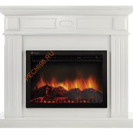 Электрокамин Electrolux EFP/P-3020LS с порталом Firelight Bianco 30, белый