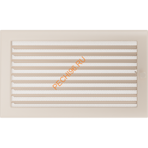 Вентиляционная решетка Kratki 22/37KX 220х370 мм кремовый