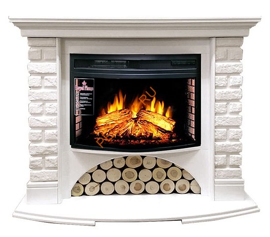 Портал Royal Flame Village кирпич белый под очаг Dioramic 25 FX Портал Royal Flame Village кирпич белый под очаг Dioramic 25 FX
