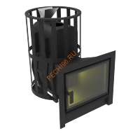 Печь банная Берёзка Воевода-Флагман 15 ЗК, сетка