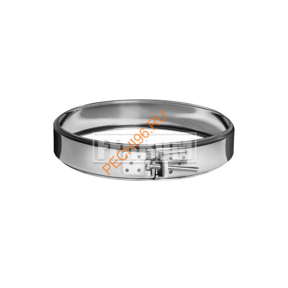 Хомут Феррум обжимной нержавейка AISI 430-0,5 мм, d 150 мм
