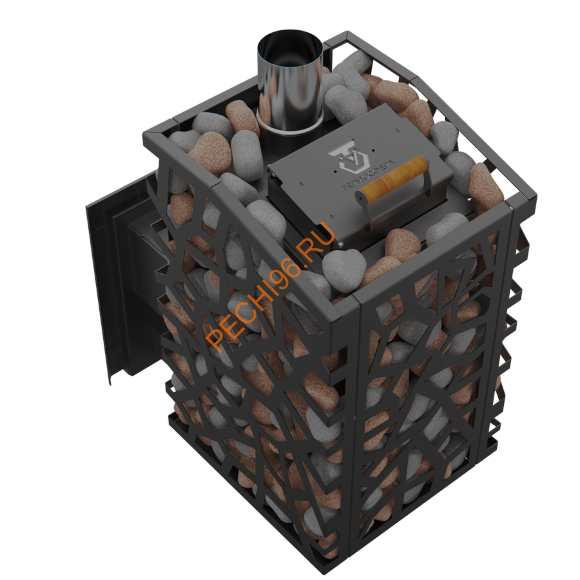 Печь банная Термосфера Арма 900, дверца со стеклом