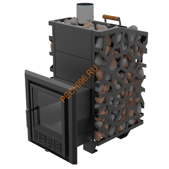 Печь банная Термосфера Арма 900, дверца со стеклом