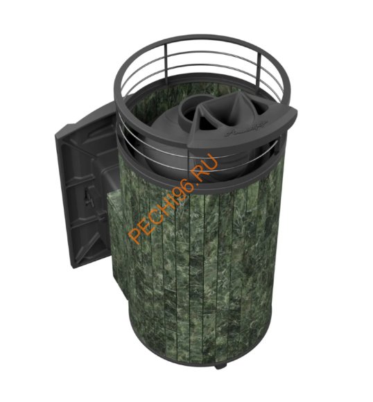 Печь банная Атмосфера XL Змеевик ламель+сетка, с тоннелем Печь банная Атмосфера XL Змеевик ламель+сетка, с тоннелем