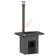 Печь под казан Князь Графит