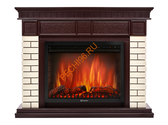 Портал Electrolux Bricks 25U угловой камень бежевый, шпон темный дуб Портал Electrolux Bricks 25U угловой камень бежевый, шпон темный дуб