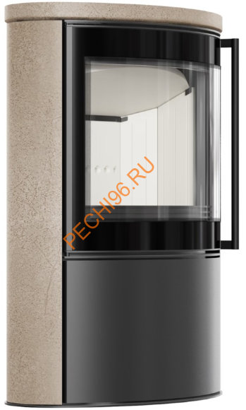 Печь-камин KRATKI PRO BJORN GOLD SATIN с верхней плитой Печь-камин KRATKI PRO BJORN GOLD SATIN с верхней плитой