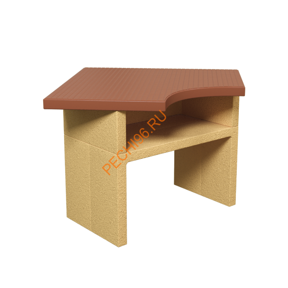 Стол Барбекю центр угловой песочный Стол Барбекю центр угловой песочный