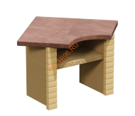 Стол разделочный Барбекю центр Боярин угловой Классик