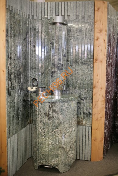 Фасад для банной печи Ферингер Жадеит наборный, м2 Фасад для банной печи Ферингер Жадеит наборный, м2