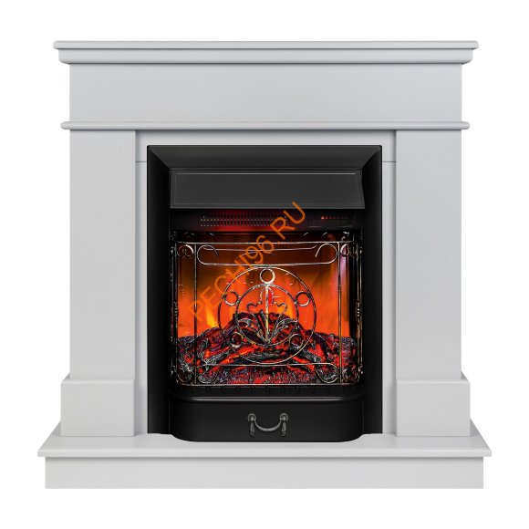 Электрокамин RealFlame Selena STD GR с очагом Majestic Lux Black RC