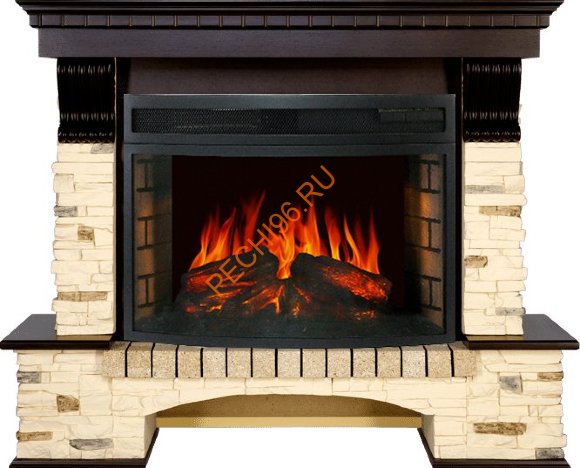 Электрокамин Royal Flame Pierre Luxe темный дуб/сланец с очагом Dioramic 25 LED FX Электрокамин Royal Flame Pierre Luxe темный дуб/сланец с очагом Dioramic 25 LED FX