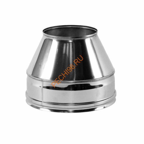 Конус ВУЛКАН V50R, нержавейка AISI 321/304, d 200/300 мм