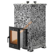 Печь банная Эверест Steam Master 44 INOX, Пироксенит Элит, S-40 Печь банная Эверест Steam Master 44 INOX, Пироксенит Элит, S-40
