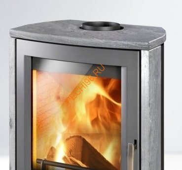 Печь-камин Thorma ALVESTA  II серый стеатит