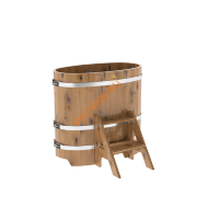 Купель для бани BentWood овальная из дуба Рустик, 0,59х1,06 м Купель для бани BentWood овальная из дуба Рустик, 0,59х1,06 м