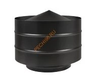 Дефлектор Везувий BLACK (AISI 430 0,8мм/0,5мм) d 150/250 мм