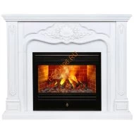 Электрокамин RealFlame Victoria 26 с очагом 3D Novara 26 (Белый)