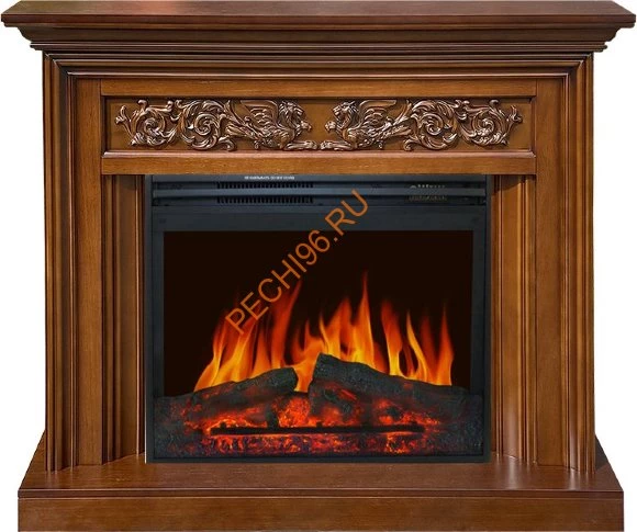 Электрокамин Royal Flame Nottingham Орех с очагом Jupiter FX New