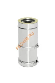 Сэндвич-труба Телескоп L300-450 ТиС Стандарт, нержавейка AISI 304/304, D150/250 мм