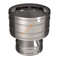 Дефлектор Титан KraftBerg, d 220/300 321/430-0,5/0,5мм