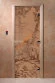 Дверь стеклянная DoorWood «Мишки в лесу бронза матовая», 1700х700 мм