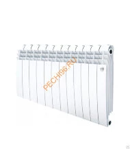 Радиатор биметаллический Royal Thermo BiLiner 350 Bianco Traffico 12с