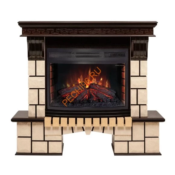 Электрокамин RealFlame Stone new 25 АО с очагом FireField 25 SIR