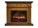 Электрокамин Electrolux Sphere Plus EFP/P-2720RLS с порталом Firelight Bianco 25, орех