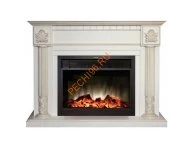 Электрокамин RealFlame Imperia 33/26 WT с очагом MoonBlaze Lux BL