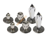 Набор хрустальных насадок Cariitti Crystal Kit 6 хром