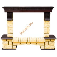 Портал классический Dimplex Pierre Luxe шампань (Sym. DF2608-EU)