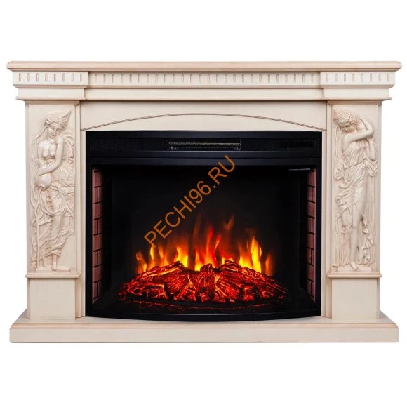Электрокамин RealFlame Diva 33 WT с очагом FireSpace 33 S IR
