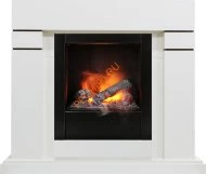 Электрокамин Dimplex Lindos с очагом Engine 56-400 BB алебастр