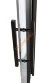 Дверь стеклянная Grandis GS 9х19-GM-H-Bl коробка алюминий Diamond Black