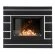 Биокамин Firelight BFP/P-2520, с порталом Moderno 25 шпон чёрный дуб