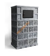 Печь банная KLOVER KLV RT 100-RV Талькомагнезит Изразцы 310S с прямыми углами