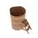 Купель для бани BentWood угловая из дуба Премиум, 1,03х1,03 м