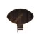 Купель для бани BentWood овальная из морёной лиственницы Премиум, 1,08х1,75 м