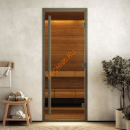 Дверь стеклянная DoorWood Хамам АРТ Wood 125 бронза Дверь стеклянная DoorWood Хамам АРТ Wood 125 бронза