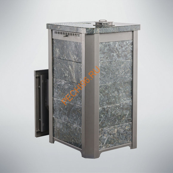 Печь банная Варвара Сказка, пироксенит, сталь 6 мм