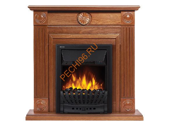 Электрокамин Electrolux Classic EFP/P-1020LS с порталом Firelight Frame Classic U угловой, дуб