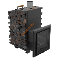 Печь банная Термосфера Арма 800, дверца со стеклом