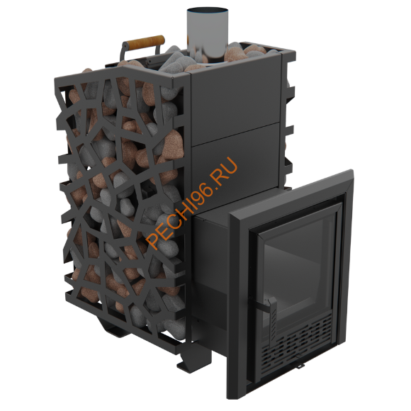 Печь банная Термосфера Арма 900, дверца со стеклом