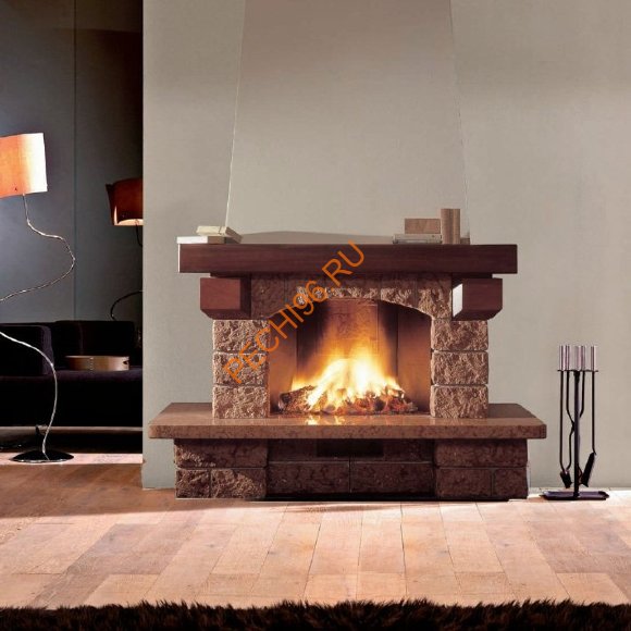 Дровяной камин EdilKamin AMELIA DUE с топкой NUOVO K75 Дровяной камин EdilKamin AMELIA DUE с топкой NUOVO K75